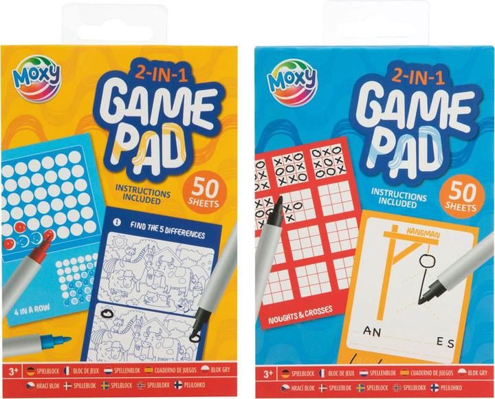 Actual product image Grafix Game pad 2in1 A6, 50 sheets (A6, Plain, Soft cover)