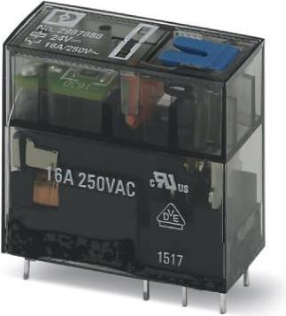 Produktbild Phoenix Contact Printrelais 24 V/DC 16 A 1 Wechsler REL-MR- 24DC/21HC/MS 10 St.