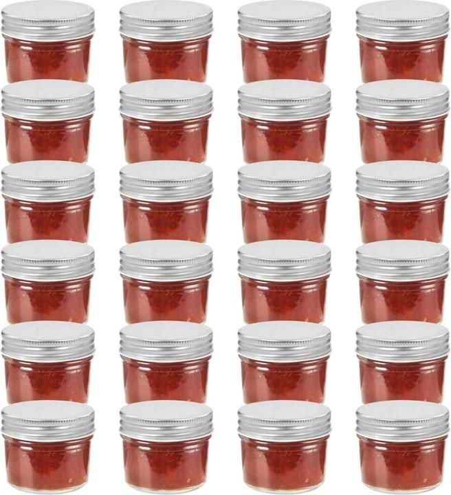 Produktbild vidaXL Marmeladenglas (24 Stk., 0.11 l)