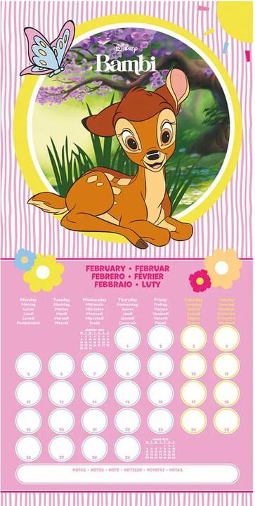 Produktbild Pyramid Disney Kalender 2024 Disney Classics (30 x 30 cm, Englisch)