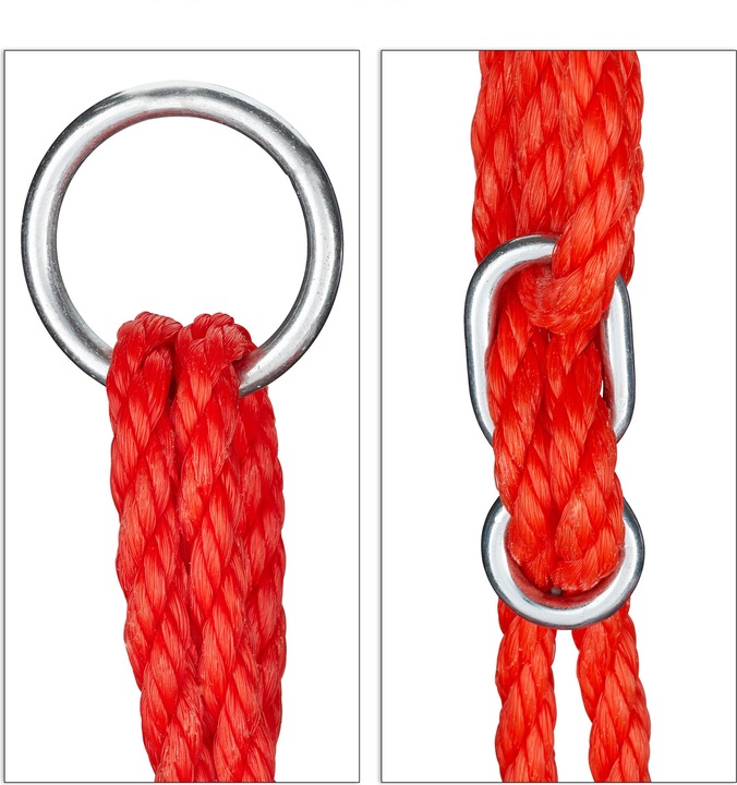 Actual product image Relaxdays 90 cm Nest Swing