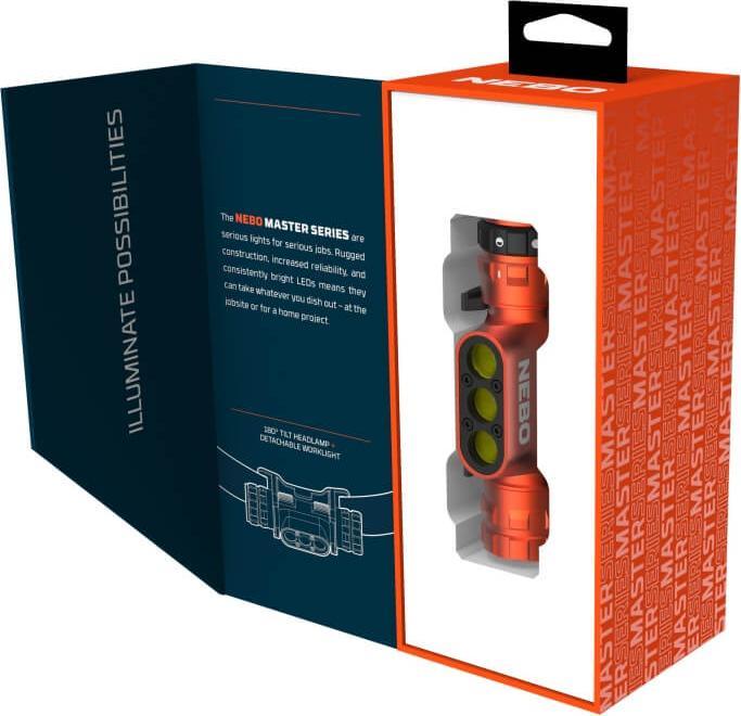 Produktbild Nebo MASTER SERIES HL1000 LED-Stirnlampe (1000 lm)