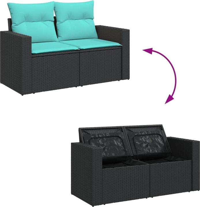 Produktbild vidaXL Garten Sofagarnitur