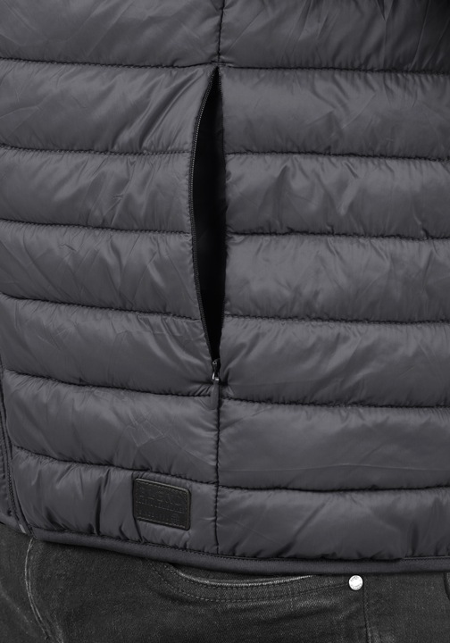 Actual product image Blend Nille Men's Quilted Gilet Vest Body Warmer With High Neck (L)