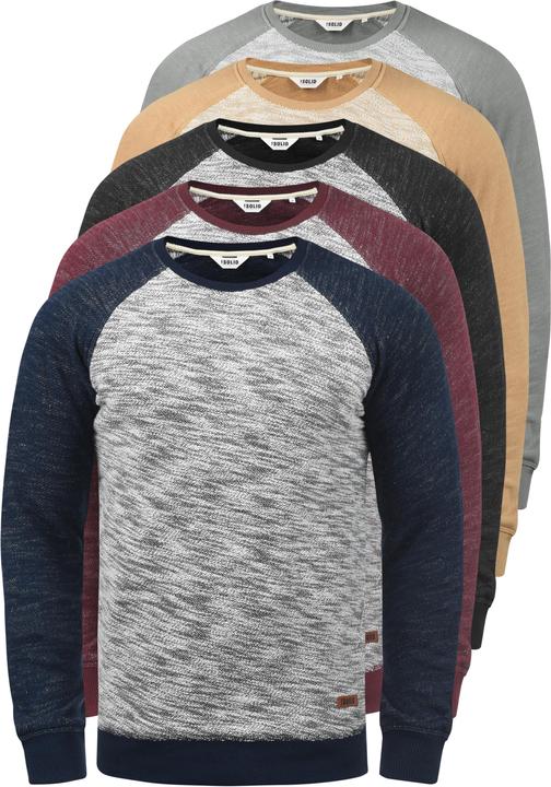 Actual product image Solid Flocker Men's Hoodie Hooded Sweatshirt Jumper With O-Neck 100% Coton (XXL)