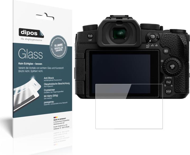 Dipos Displayschutz Anti-Shock (Displayschutz, Panasonic Lumix DC-G91)