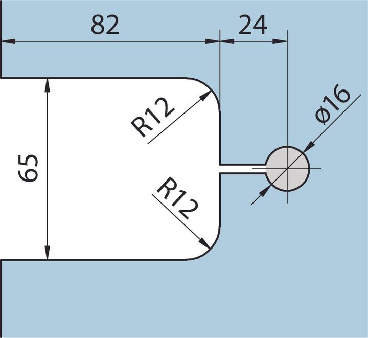 Actual product image Dormakaba Swing door hinges TENSOR
