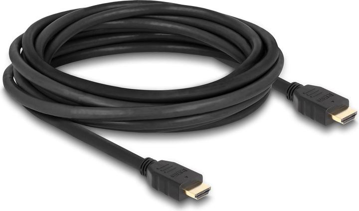 Produktbild Delock High Speed HDMI Kabel 48 Gbps 8K 60 Hz schwarz 5 m (5 m, HDMI, 2.1)