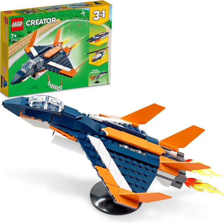 Produktbild LEGO Überschalljet (31126, LEGO Creator 3-in-1)