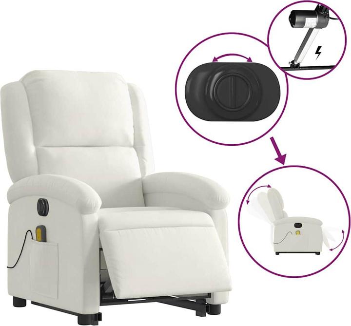 Image du produit vidaXL Massagesessel mit Aufstehhilfe