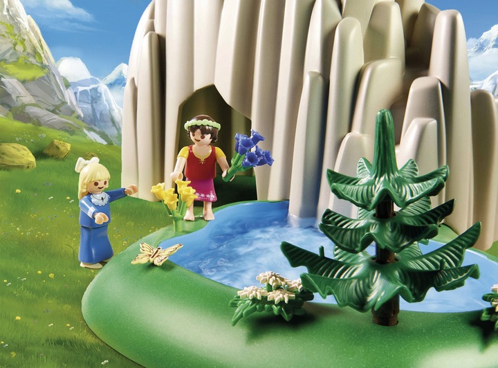 Immagine prodotto Playmobil Al lago dei cristalli con Heidi, Peter e Clara (70254, Playmobil Heidi)