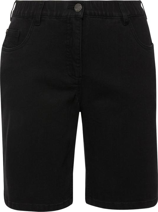 Immagine prodotto Ulla Popken Bermuda di jeans modello Mandy con taglio a cinque tasche e cintura comfort (58)