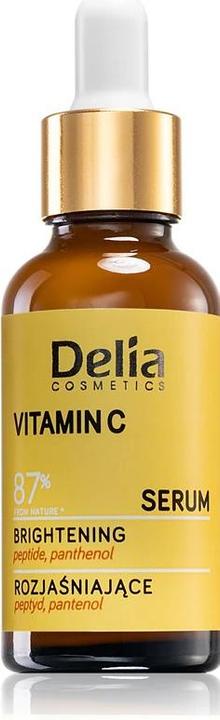 Delia Cosmetics Verhelderend serum voor gezicht, hals en decolleté 30ml - Vitamine C Serum (30 ml)
