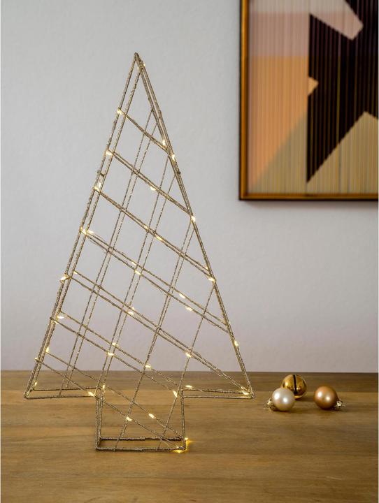 Actual product image STT Table Decoration Svenja Star 3D Tree, 45 cm, Gold