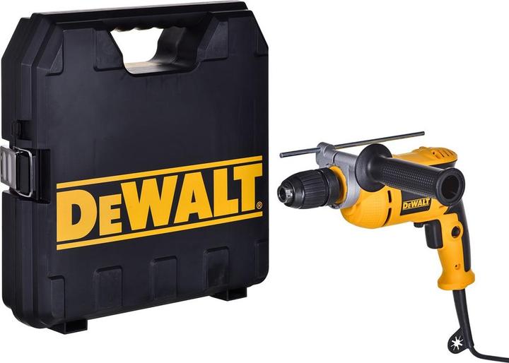 Actual product image DeWalt 650W 13mm percussion drill keyless chuck