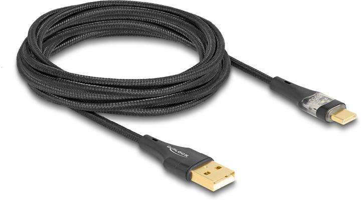 Actual product image Delock USB 2.0 cable type A plug to USB type C plug with (3 m, USB 2.0, 60 W)