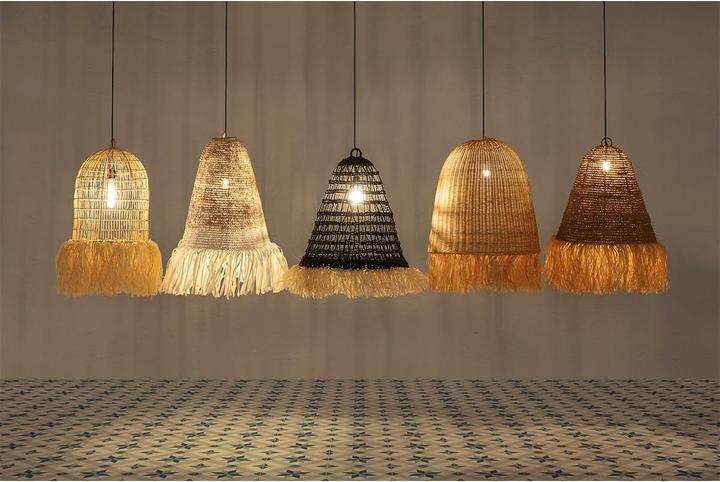 Actual product image De Techo Lampara Sisal Borla Synthetik