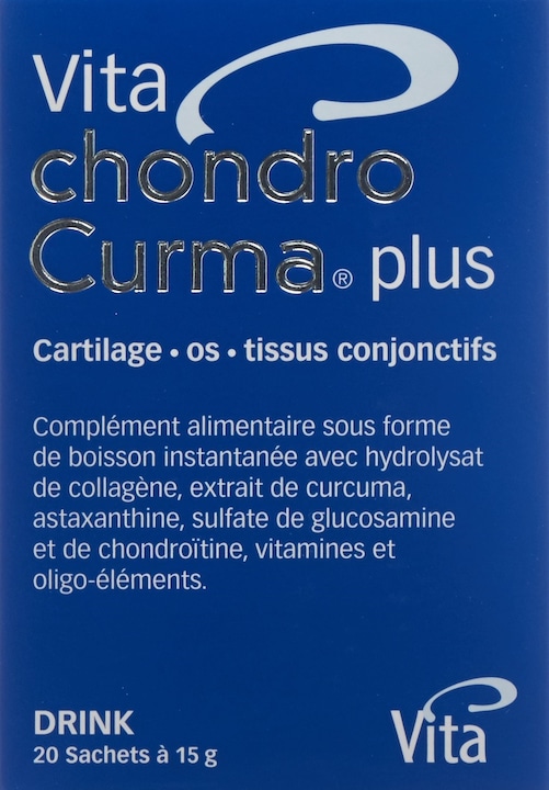 Actual product image Vita Chondro Curma plus drink à 1 (20 Piece, Granulate, 387 g)