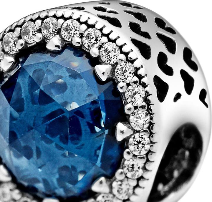 Immagine prodotto Pandora Charms/Beads corona di cuori radianti blu notte (Argento)