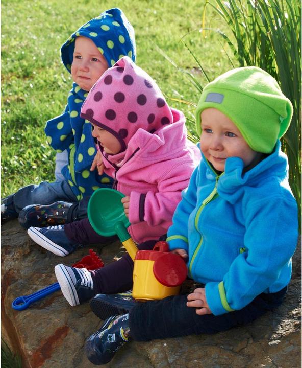 Produktbild Playshoes Fleecejacke grün (74)