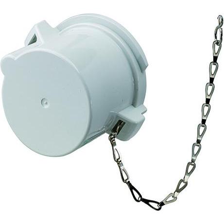 Mennekes MEN 40434 Schutzkappe mit Kette 63A grau, Elektronikzubehör + Gehäuse, Grau