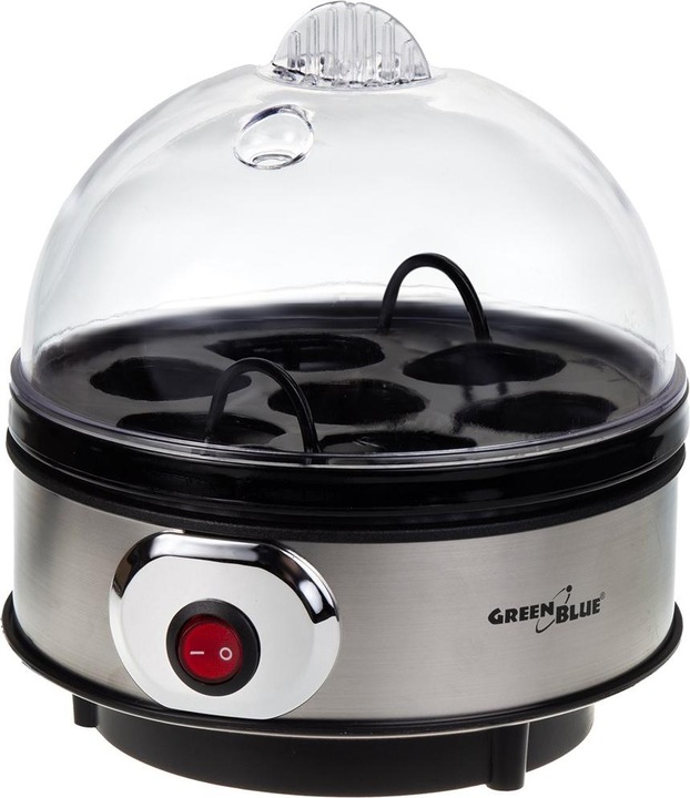 Productafbeelding Greenblue Automatische eierkoker vermogen 400W tot 7 eieren maatbeker 220-240V 50 Hz GB57