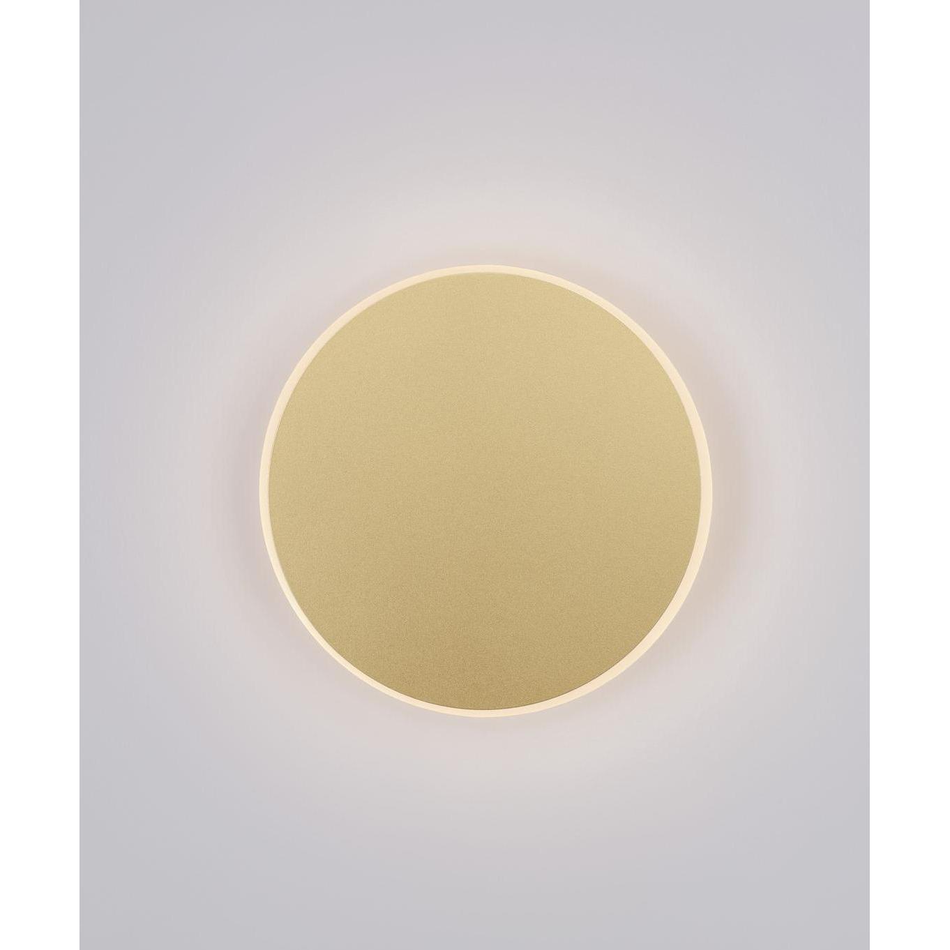 Thumbnail - Nova Luce, Wandleuchte + Deckenleuchte, NEVO LED Wandleuchte Gold 12W Warmweiss 20x3,9x20cm 9248161