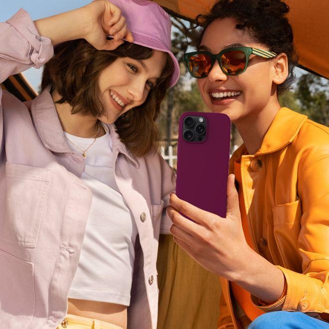 Actual product image MU Classic Liquid Silicone Series (Apple iPhone 16 Pro)