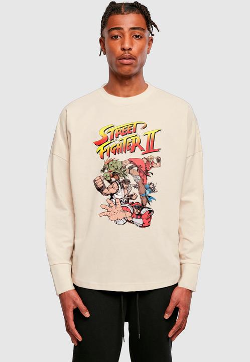 Produktbild Merchcode Streetfighter 2 - Group Graphic Oversize Longsleeve - 197713 (L)