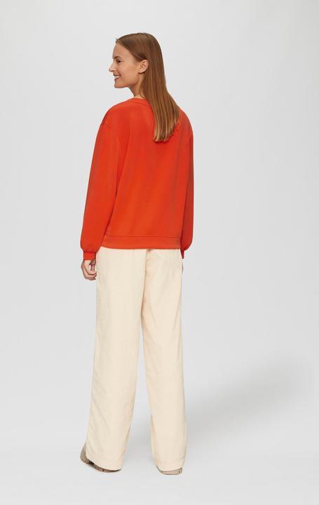 Produktbild S.Oliver Sweatshirt Scuba-Sweatshirt mit V-Ausschnitt (32)