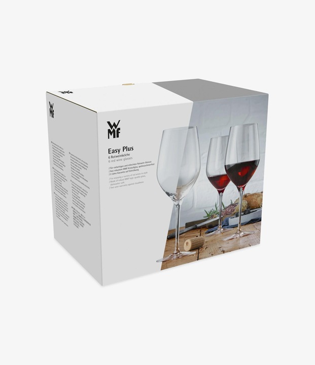 Produktbild WMF Easy Plus (45 cl, 6 Gläser, Rotweingläser)