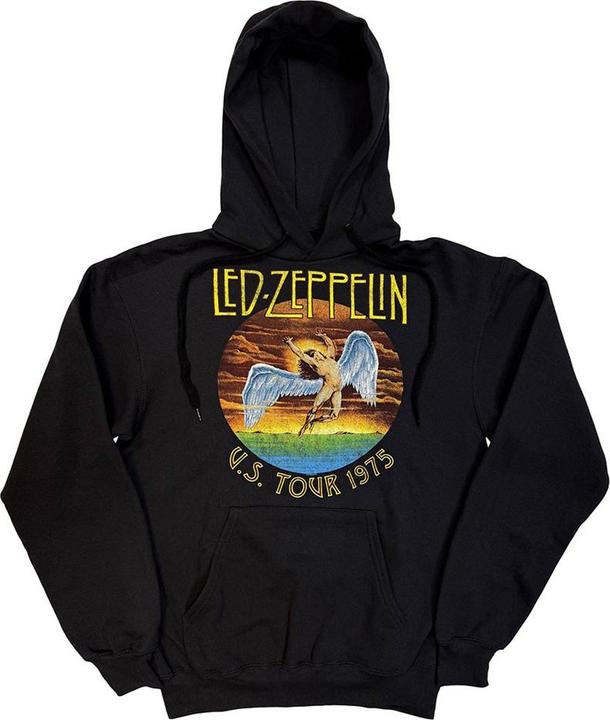 Produktbild Led Zeppelin US Tour 1975 Kapuzenpullover Zum Überziehen (M)