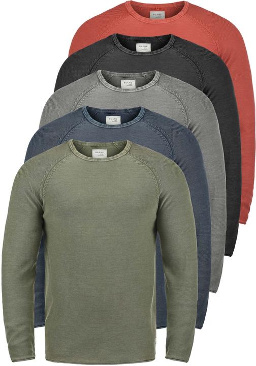 Immagine prodotto Blend Oddone Maglione Pullover Maglieria Da Uomo Con Girocollo In Cotone 100% (S)