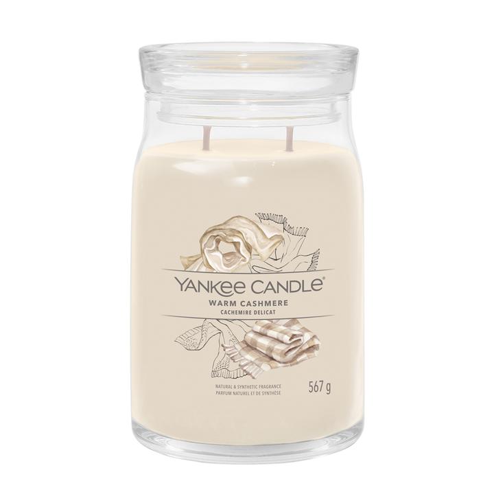 Actual product image Yankee Candle Warm Cashmere Signature Large Jar Scented Candle (567 g)