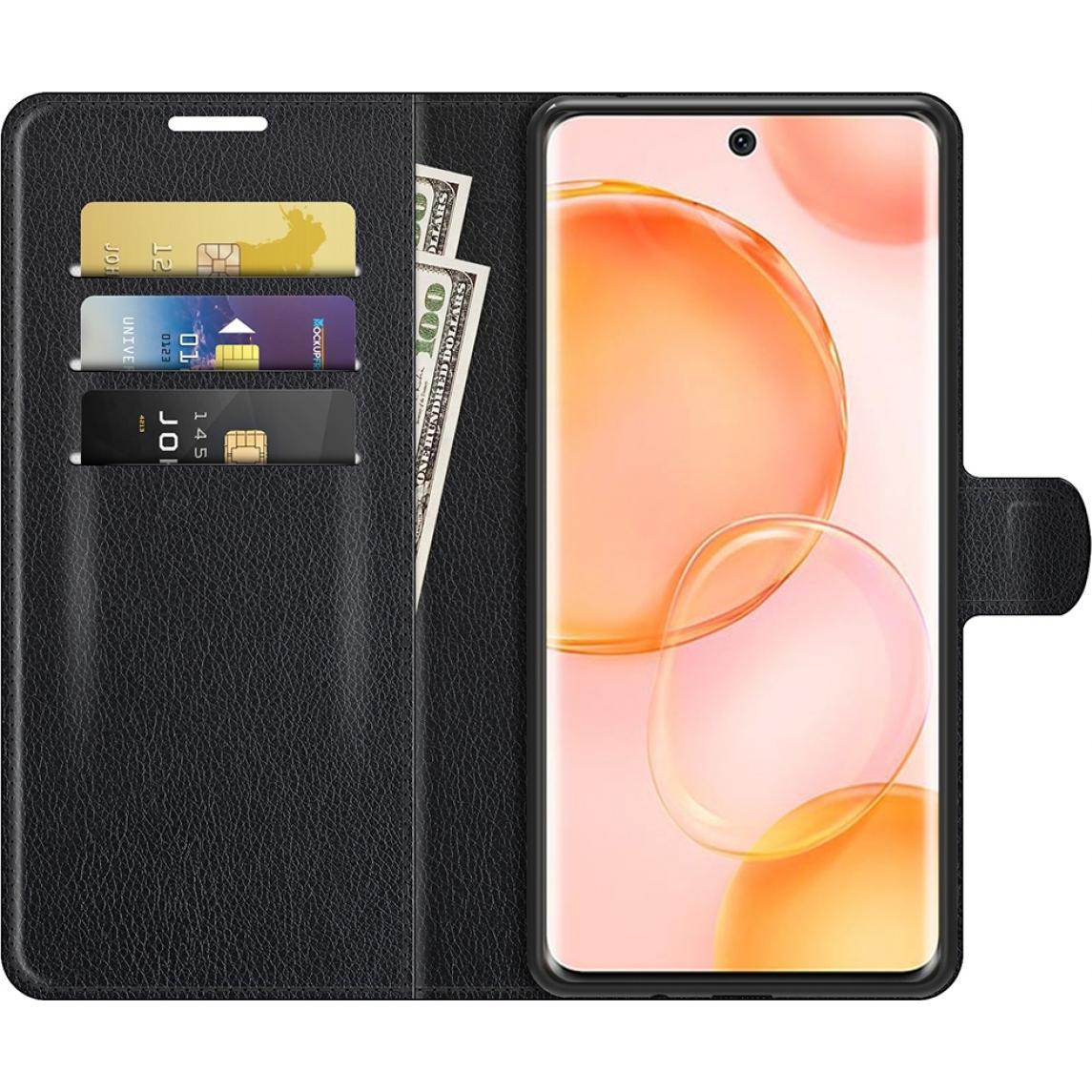 Thumbnail - Screenguard Honor 50 Leather Guard Lederhülle (Honor 50), Smartphone Hülle, Schwarz