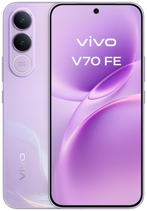 Image du produit Vivo V70 FE/8GB/512GB/Muse Purple (512 Go, Purple)