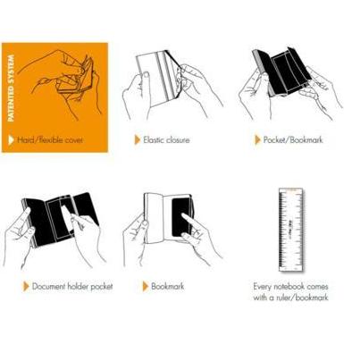 Thumbnail - Stifflex, Heft + Block, Vhs (19 x 25 cm, 13 x 21 cm, 15 x 21 cm, 9 x 14 cm, Harter Einband)