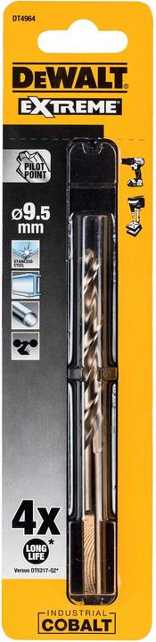 Actual product image DeWalt Metal drill (9.5 millimetres)