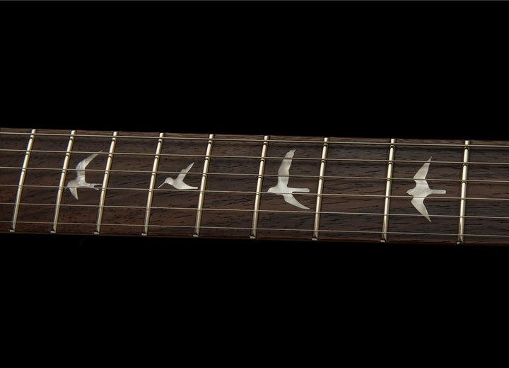 Produktbild PRS SE Custom 22 Semi-Hollow - Santana Yellow (E-Gitarre, Ahorn, Mahagoni, Palisander)