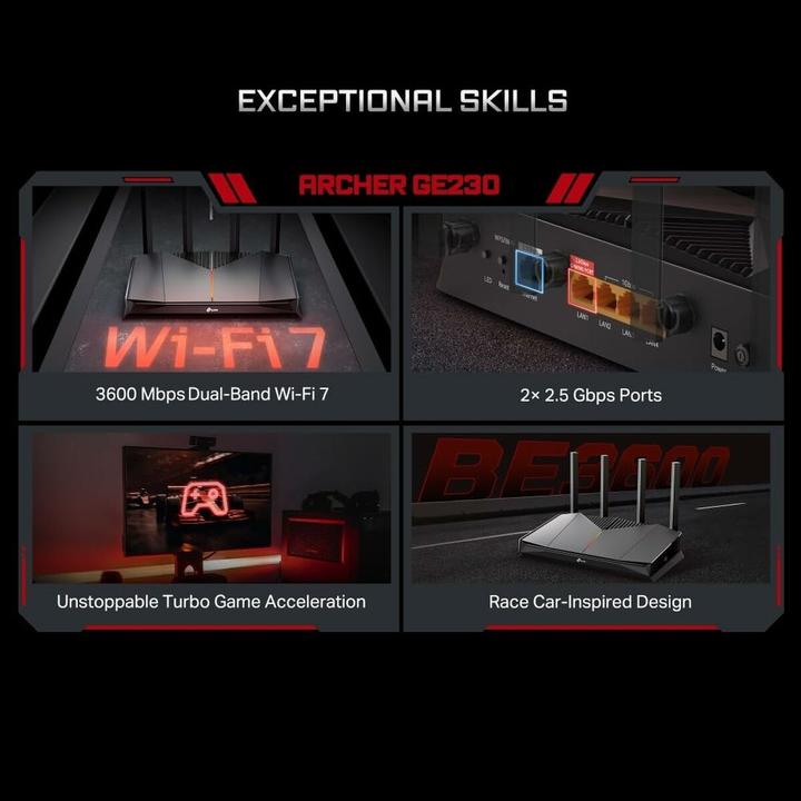 Immagine prodotto TP-Link Router Archer GE230 WiFi 7