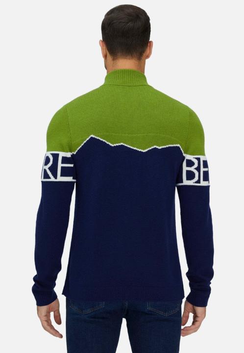 Produktbild Bellemere Pullover Merino Super Fine Mountain Print Sweater (M)