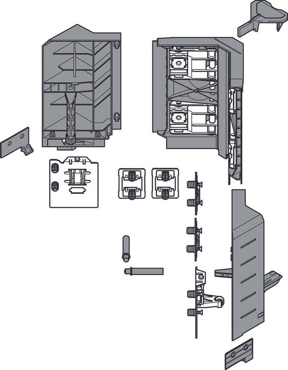 Actual product image Blum Space-Corner