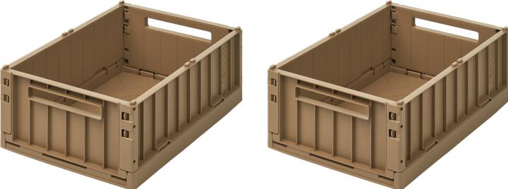 Actual product image Liewood - Weston Storage Box M 2-pack (25 cm, 10 l, 2x)