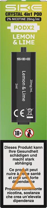 Immagine prodotto SKE Pod 4in1 2x (Calce dolcissima, Limone)
