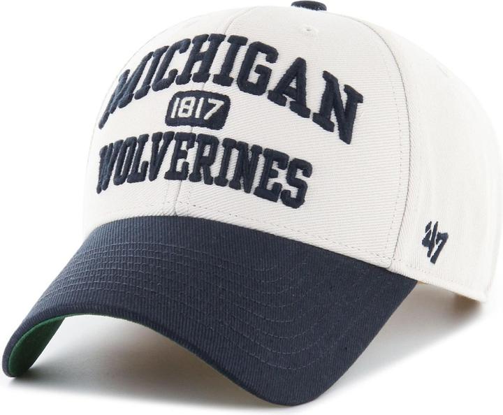 Produktbild 47 Brand Adjustable Cap - Ncaa Michigan Wolverines Beige