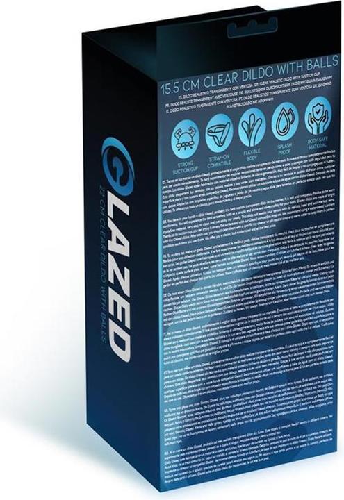 Produktbild Glazed Realistic Dildo with Testicles