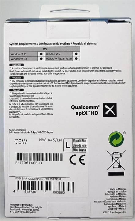 Image du produit Sony Nw-A45 (16 Go)