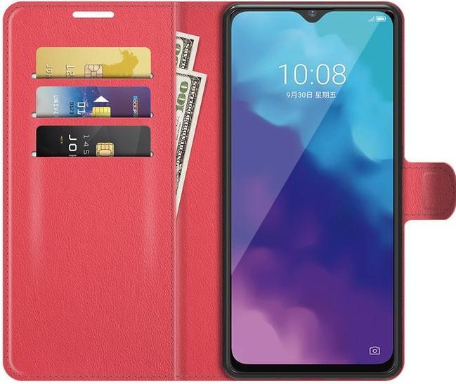 Image du produit MU Classic Série de couvertures de livres en cuir litchi (ZTE Blade V2020 5G, ZTE Blade V30 Vita)