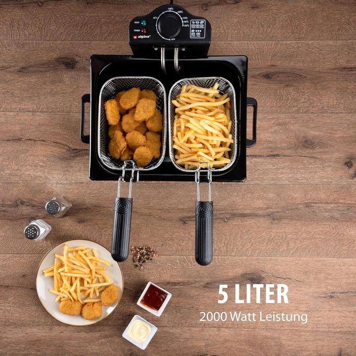 Actual product image alpina Deep fryer