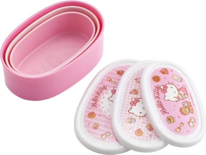 Actual product image HELLO KITTY - Sweety Pink - Set de 3 bento